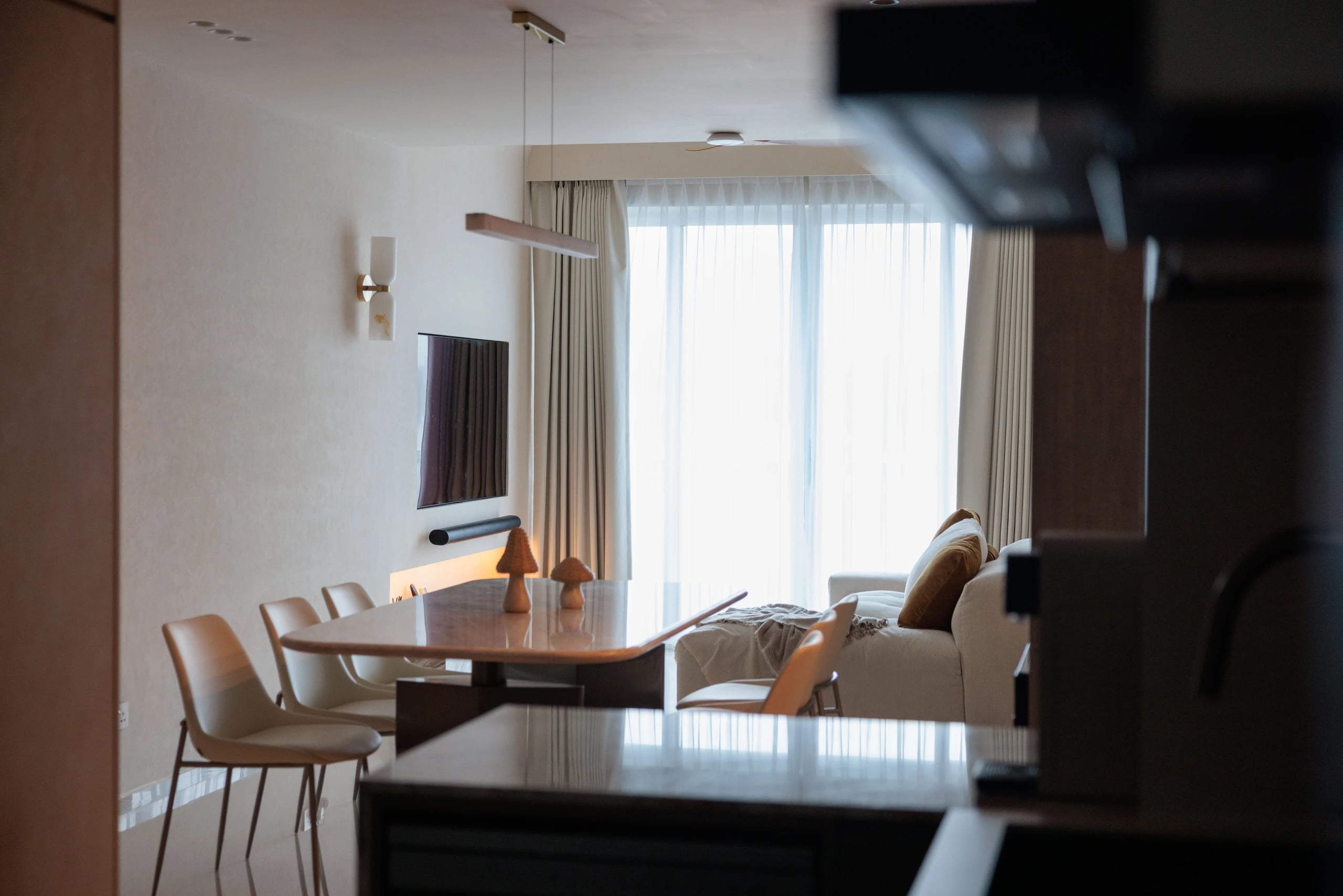 Proximo living room from kitchen